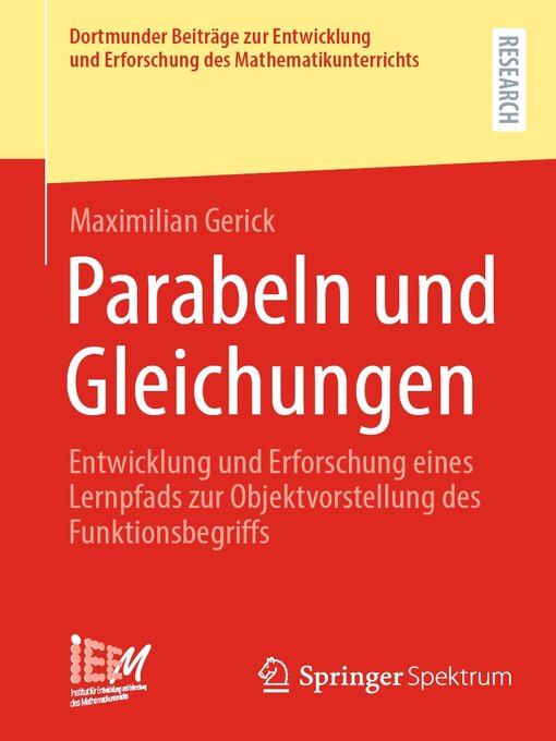 Title details for Parabeln und Gleichungen by Maximilian Gerick - Available